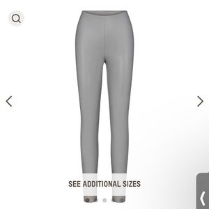 Skims Leather Leggings